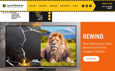 lyonsrestores.com screenshot