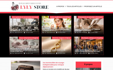 lylystore.be screenshot