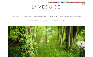 lymeguide.info screenshot