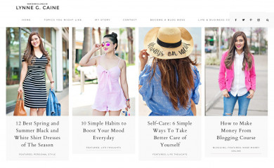 lynnegabriel.com screenshot