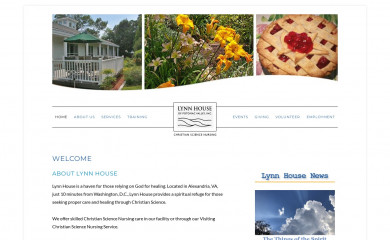 lynnhouse.org screenshot