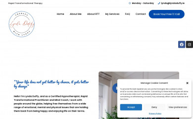 lyndaduffy.ie screenshot