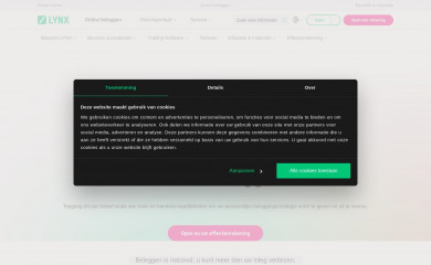 lynx.be screenshot