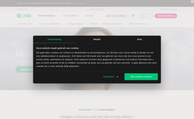 lynx.be screenshot