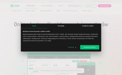 lynxbroker.pl screenshot