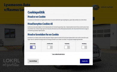 lysemosensauto.dk screenshot
