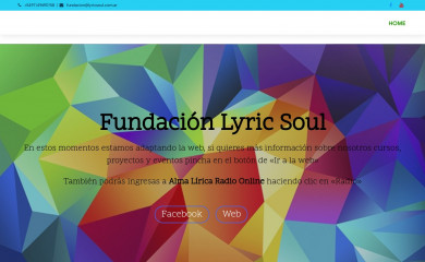 lyricsoul.com.ar screenshot