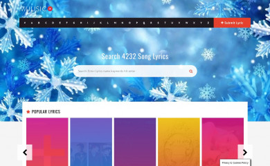 lyricskpop.net screenshot