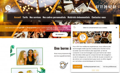 la-boite-a-selfie.fr screenshot