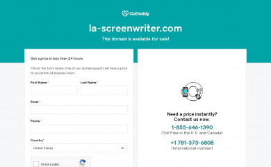 la-screenwriter.com screenshot