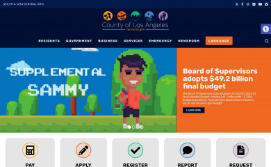 lacounty.gov screenshot