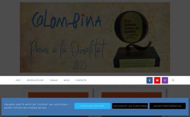 lacolombina.cat screenshot