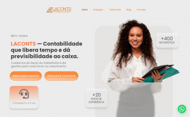 laconts.com.br screenshot