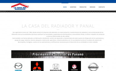 lacasadelradiador.co screenshot