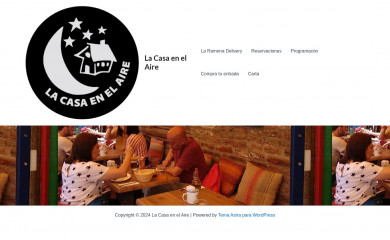 lacasaenelaire.cl screenshot