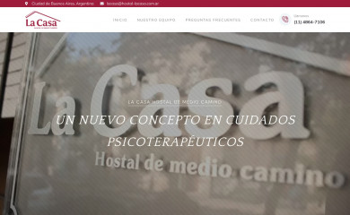 lacasahostal.com.ar screenshot