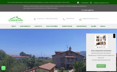 lacasonadelcarmen.com screenshot