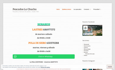 lachucha.es screenshot