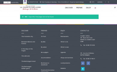 lacharitesurloire-tourisme.com screenshot