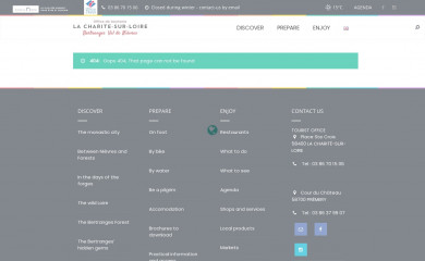 lacharitesurloire-tourisme.com screenshot