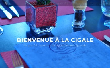 lacigalesaxon.ch screenshot