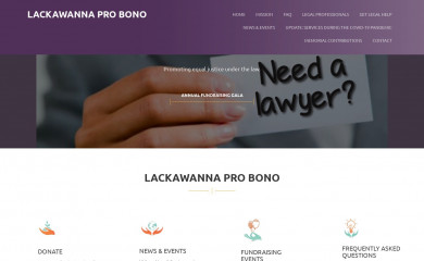 lackawannaprobono.org screenshot