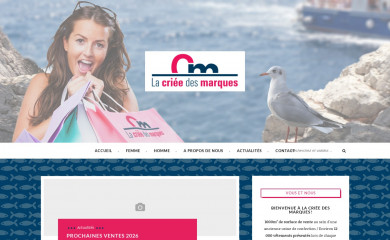 lacrieedesmarques.fr screenshot