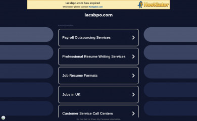 lacsbpo.com screenshot