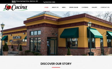 lacucinaweirton.com screenshot