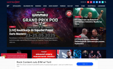 laczynasdart.pl screenshot