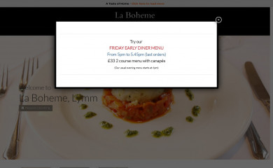 laboheme.co.uk screenshot