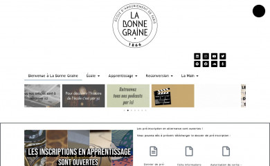 labonnegraine.org screenshot