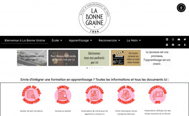 labonnegraine.org screenshot