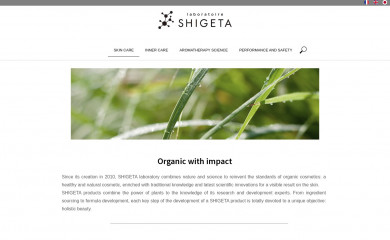 laboratoire-shigeta.com screenshot