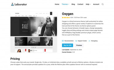 https://laborator.co/themes/oxygen/ screenshot