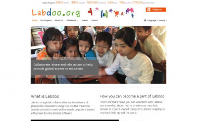 labdoo.org screenshot