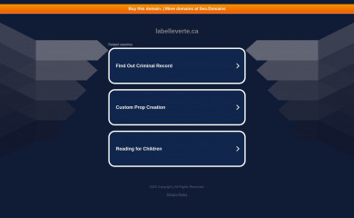 labelleverte.ca screenshot