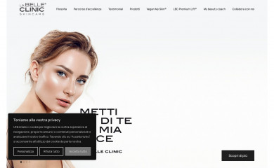 labelleclinic.it screenshot