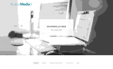 labelmedia.cl screenshot