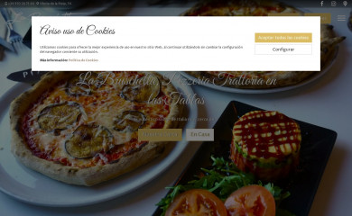 labruschettamadrid.com screenshot