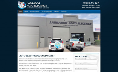 labradorautoelectrics.com.au screenshot