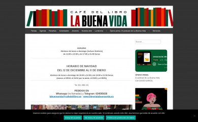 labuenavida-cafedellibro.es screenshot