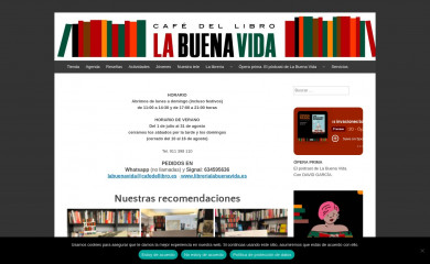 labuenavida-cafedellibro.es screenshot