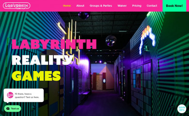labyrinthrealitygames.com screenshot