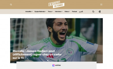 lagazettedufennec.com screenshot