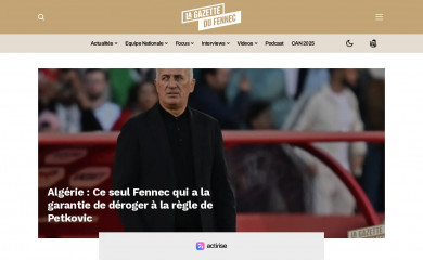 lagazettedufennec.com screenshot