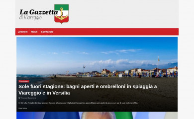lagazzettadiviareggio.it screenshot