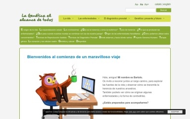 lagenetica.info screenshot