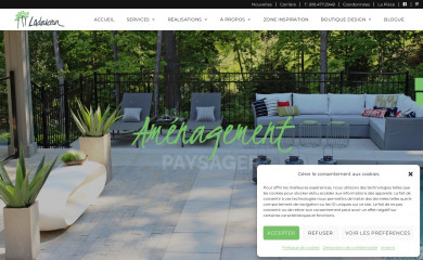 ladouceurpaysagiste.com screenshot