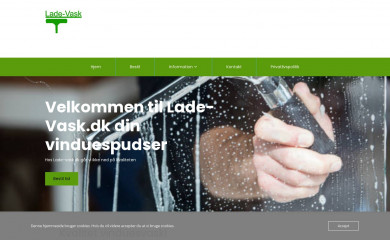 lade-vask.dk screenshot